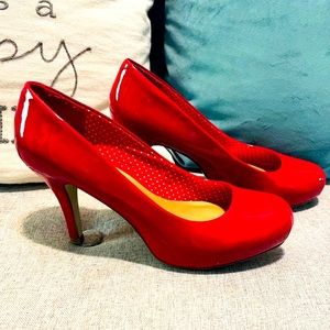 Madden Girl Heels (Red), Size 6.5 - $20